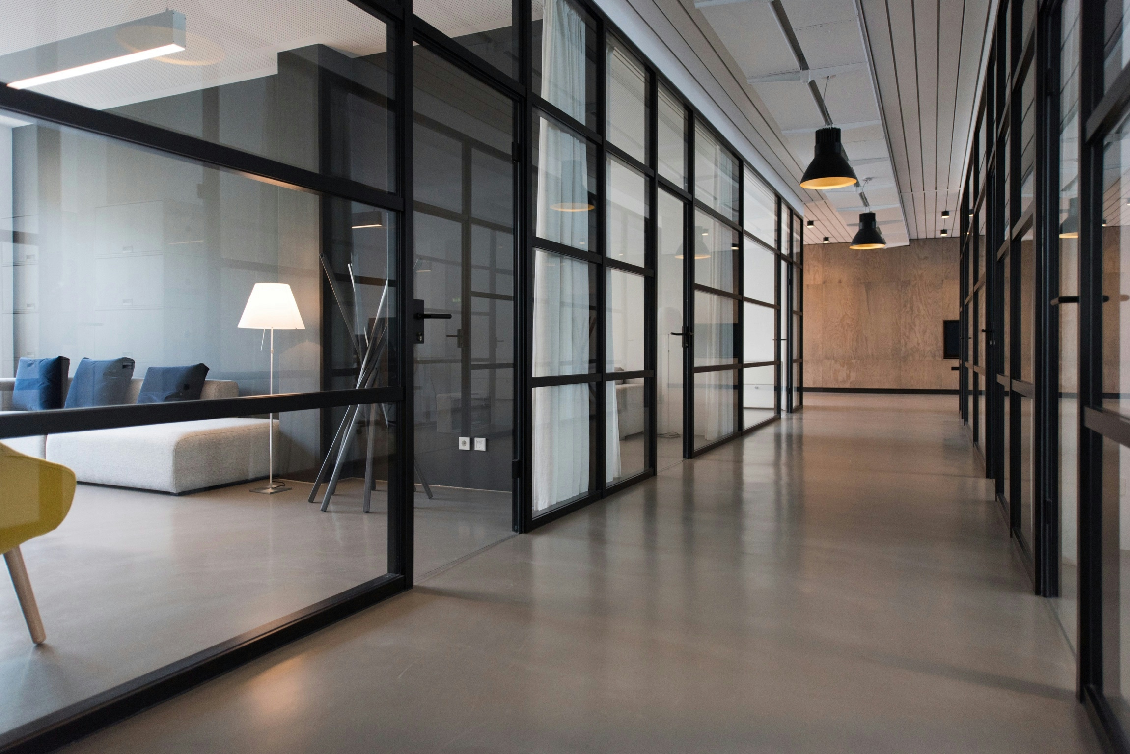 Executive boardroom with premium furniture